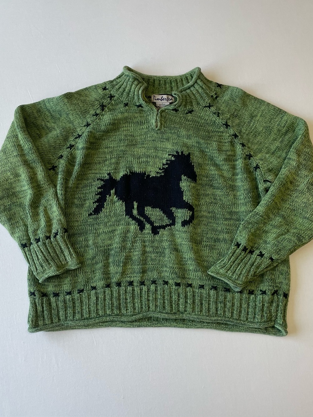 Vintage Timberlea Horse Knit Sweater